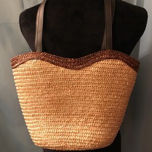 Straw Tote Bag